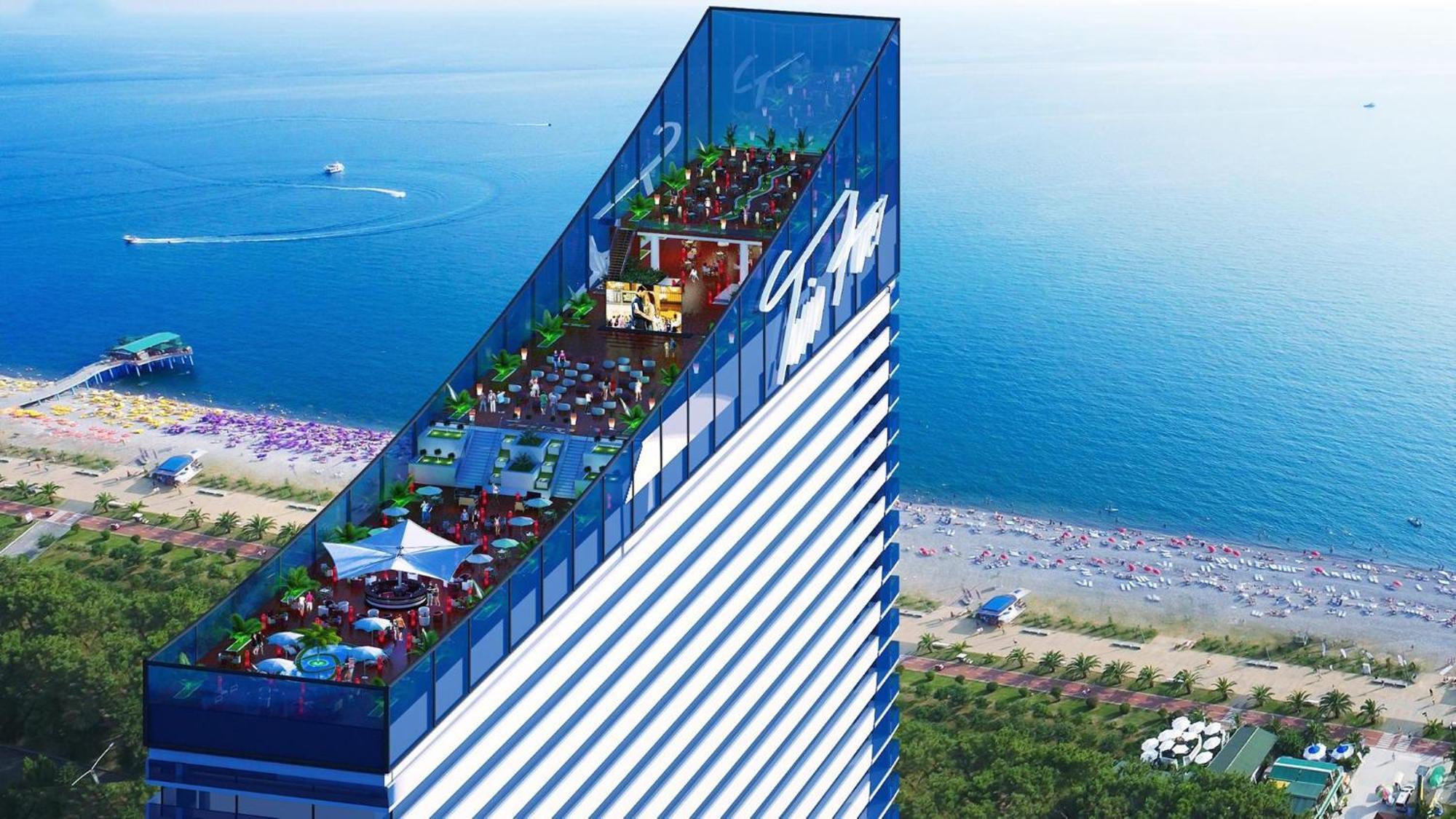 Orbi City Sea View Lejlighedshotel Batumi Eksteriør billede